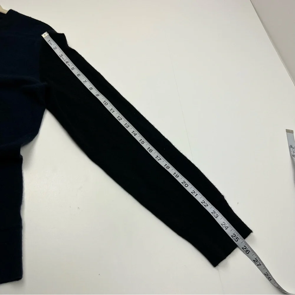 Theory Hilles Crewneck Cashmere‎ Sweater 100% Cashmere Mens NO SIZE TAG *FLAWED